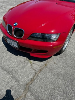 2000 BMW M Roadster in Imola Red 2 over Black Nappa