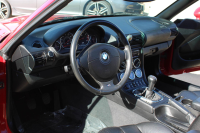 2000 BMW M Roadster in Imola Red 2 over Black Nappa
