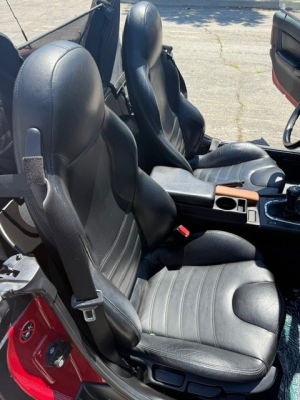 2000 BMW M Roadster in Imola Red 2 over Black Nappa