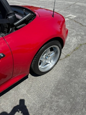 2000 BMW M Roadster in Imola Red 2 over Black Nappa