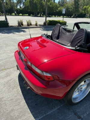 2000 BMW M Roadster in Imola Red 2 over Black Nappa