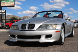 2000 BMW M Roadster in Titanium Silver Metallic over Imola Red & Black Nappa