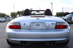 2000 BMW M Roadster in Titanium Silver Metallic over Imola Red & Black Nappa