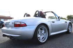 2000 BMW M Roadster in Titanium Silver Metallic over Imola Red & Black Nappa