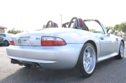 2000 BMW M Roadster in Titanium Silver Metallic over Imola Red & Black Nappa