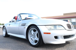 2000 BMW M Roadster in Titanium Silver Metallic over Imola Red & Black Nappa