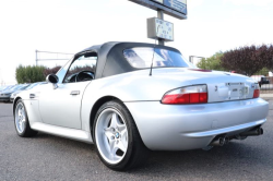 2000 BMW M Roadster in Titanium Silver Metallic over Imola Red & Black Nappa