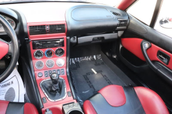 2000 BMW M Roadster in Titanium Silver Metallic over Imola Red & Black Nappa