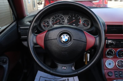 2000 BMW M Roadster in Titanium Silver Metallic over Imola Red & Black Nappa