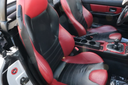 2000 BMW M Roadster in Titanium Silver Metallic over Imola Red & Black Nappa