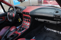 2000 BMW M Roadster in Titanium Silver Metallic over Imola Red & Black Nappa