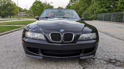 2000 BMW M Roadster in Cosmos Black Metallic over Imola Red & Black Nappa