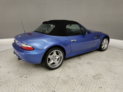 2000 BMW M Roadster in Estoril Blue Metallic over Estoril Blue & Black Nappa