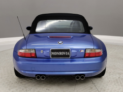 2000 BMW M Roadster in Estoril Blue Metallic over Estoril Blue & Black Nappa