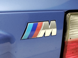 2000 BMW M Roadster in Estoril Blue Metallic over Estoril Blue & Black Nappa