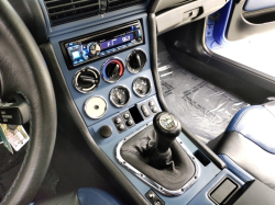 2000 BMW M Roadster in Estoril Blue Metallic over Estoril Blue & Black Nappa