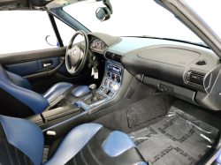 2000 BMW M Roadster in Estoril Blue Metallic over Estoril Blue & Black Nappa