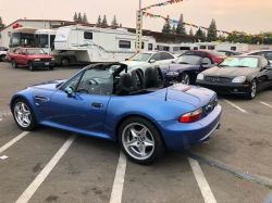 2000 BMW M Roadster in Estoril Blue Metallic over Black Nappa