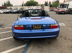 2000 BMW M Roadster in Estoril Blue Metallic over Black Nappa