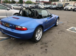2000 BMW M Roadster in Estoril Blue Metallic over Black Nappa