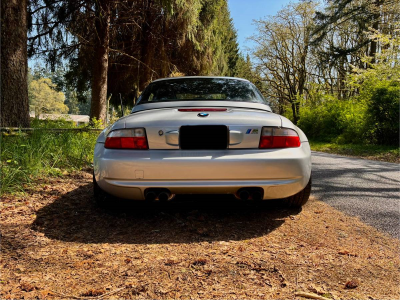 2000 BMW M Roadster in Titanium Silver Metallic over Black Nappa