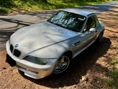 2000 BMW M Roadster in Titanium Silver Metallic over Black Nappa