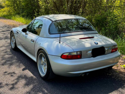 2000 BMW M Roadster in Titanium Silver Metallic over Black Nappa