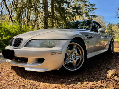 2000 BMW M Roadster in Titanium Silver Metallic over Black Nappa