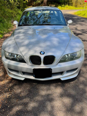 2000 BMW M Roadster in Titanium Silver Metallic over Black Nappa
