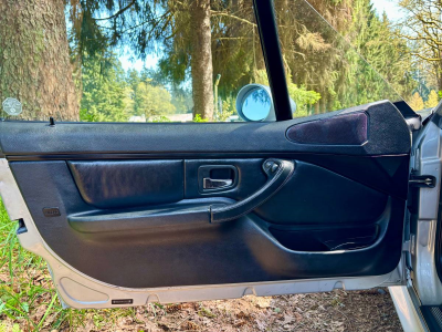 2000 BMW M Roadster in Titanium Silver Metallic over Black Nappa