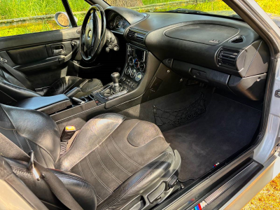 2000 BMW M Roadster in Titanium Silver Metallic over Black Nappa