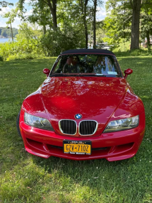 2000 BMW M Roadster in Imola Red 2 over Imola Red & Black Nappa