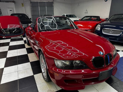 2000 BMW M Roadster in Imola Red 2 over Black Nappa