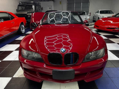 2000 BMW M Roadster in Imola Red 2 over Black Nappa