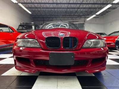 2000 BMW M Roadster in Imola Red 2 over Black Nappa