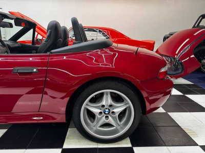 2000 BMW M Roadster in Imola Red 2 over Black Nappa