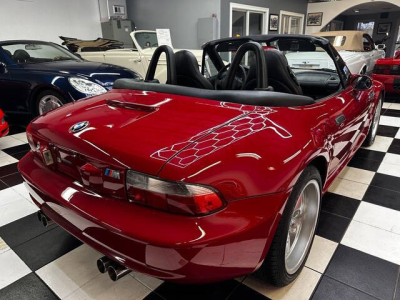 2000 BMW M Roadster in Imola Red 2 over Black Nappa