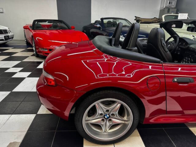 2000 BMW M Roadster in Imola Red 2 over Black Nappa