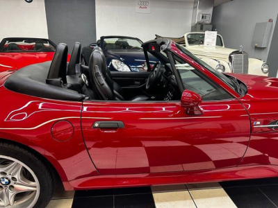 2000 BMW M Roadster in Imola Red 2 over Black Nappa