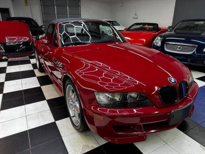 2000 BMW M Roadster in Imola Red 2 over Black Nappa