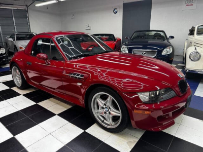 2000 BMW M Roadster in Imola Red 2 over Black Nappa