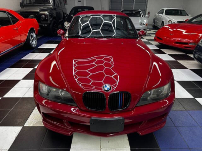 2000 BMW M Roadster in Imola Red 2 over Black Nappa