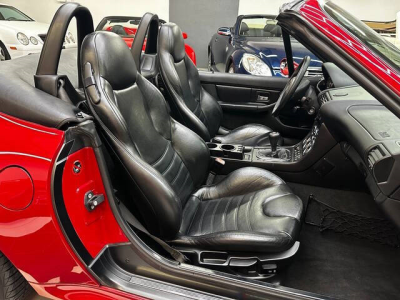 2000 BMW M Roadster in Imola Red 2 over Black Nappa