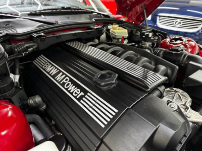 2000 BMW M Roadster in Imola Red 2 over Black Nappa