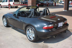 2000 BMW M Roadster in Cosmos Black Metallic over Black Nappa