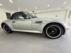 2000 BMW M Roadster in Titanium Silver Metallic over Estoril Blue & Black Nappa