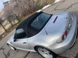 2000 BMW M Roadster in Titanium Silver Metallic over Imola Red & Black Nappa