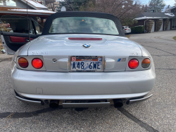 2000 BMW M Roadster in Titanium Silver Metallic over Imola Red & Black Nappa