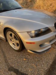 2000 BMW M Roadster in Titanium Silver Metallic over Imola Red & Black Nappa