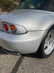 2000 BMW M Roadster in Titanium Silver Metallic over Imola Red & Black Nappa